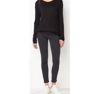 ACNE STUDIOS Skin 5 Used Black Jeans Size 27 / 32